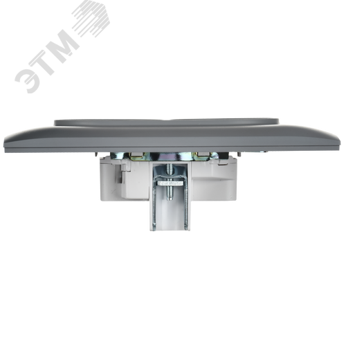 SKANDY Розетка 2-местная без заземления без защитных шторок 10А в сборе SK-R10Gr серый IEK - фото 4