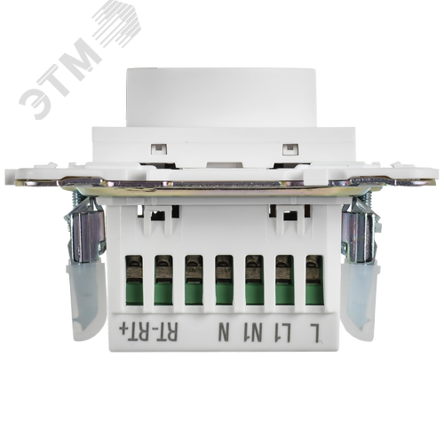 SKANDY Термостат электронный с индикацией SK-T01W арктический белый IEK - фото 5