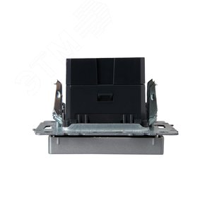 BRITE Розетка USB A+C 18Вт РЮ11-1-БрА алюминий - фото 5