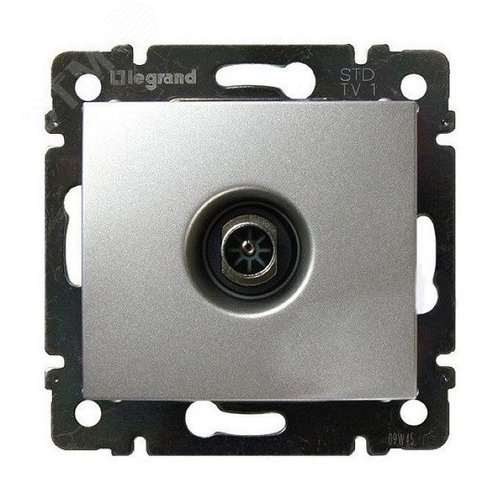 Изображение товара Розетка TV тип звезда алюминий VALENA DIY (шт)