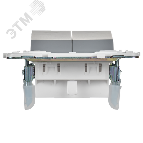 SKANDY Выключатель жалюзи 10А SK-V12Gr серый IEK - фото 4