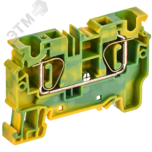 Изображение товара ARMAFIX Клемма пружинная CX6 PE 6мм2 проходная заземляющая IEK (шт)