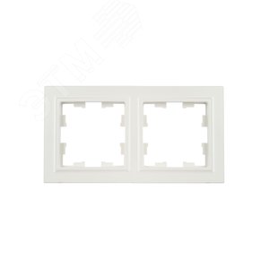 BRITE Рамка 2 поста РУ-2-БрЖ жемчуг - фото 2