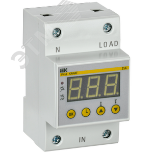 Изображение товара Реле напряжения РН-д однофазное 54 мм 25А (шт)