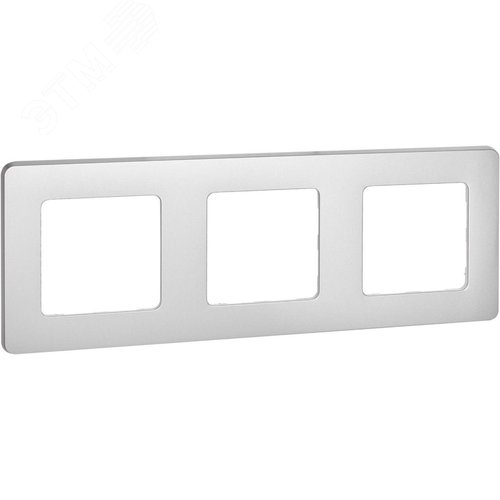 Изображение товара Рамка 3-местная алюминий INSPIRIA (шт)