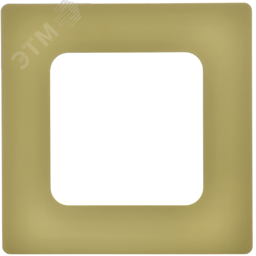 FLITE CLASSIC Рамка 1-местная РУ-1-К-ФлО оливковый IEK - фото 4