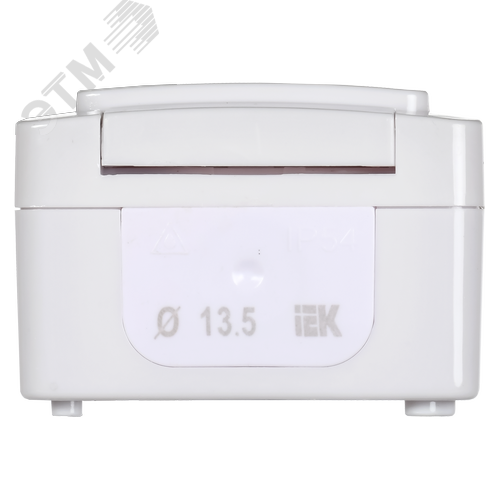 Гермес PLUS Розетка с заземлением наружная с крышкой IP54 - фото 3