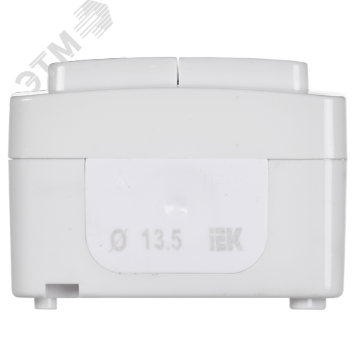 Гермес PLUS Выключатель двухклавишный ВС20-2-0-ГПБ наружный IP54 - фото 4