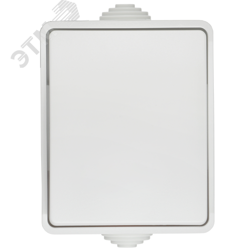 FORS Выключатель 1-клавишный проходной для открытой установки 10А IP54 ВС20-1-0-ФБ белый ФОРС - фото 2