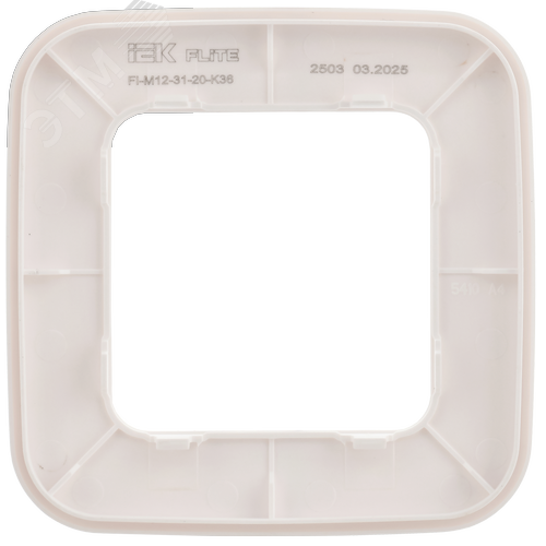 FLITE ARTISTIC Рамка 1-местная РУ-1-А-ФлЖ жемчуг IEK - фото 5