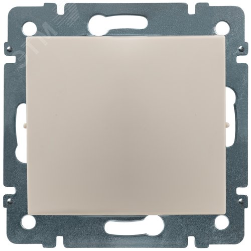 Выключатель 1-клавишный перекрестный схема 7 10А слоновая кость VALENA DIY - фото 1