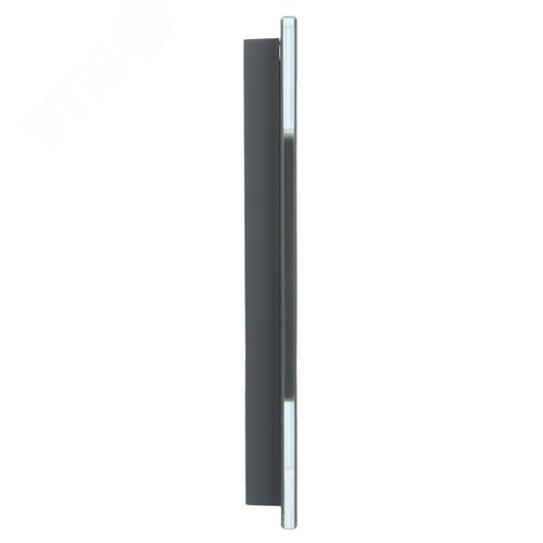 SKANDY Рамка 3-местная SK-F23G стекло графит IEK - фото 3