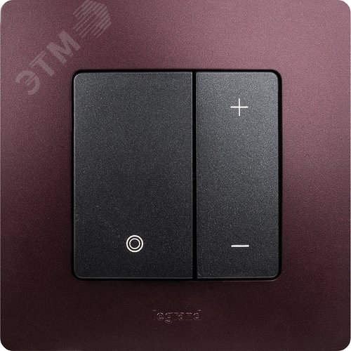 Рамка 1-местная сливовый ETIKA - фото 6