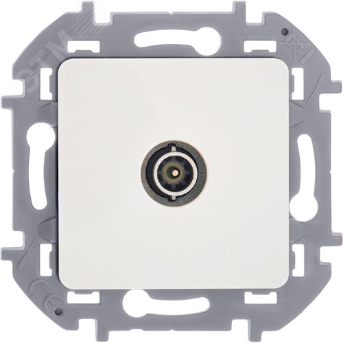 Розетка TV проходная белый INSPIRIA - фото 6