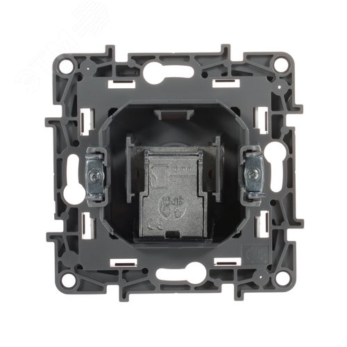 Розетка TV проходная белый ETIKA - фото 5