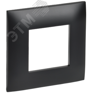 SKANDY Рамка 1-местная SK-F01Bl черный IEK - фото 1