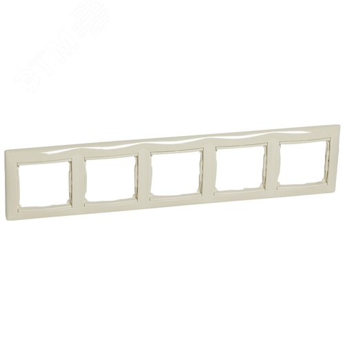 Изображение товара Рамка 5-местная слоновая кость VALENA DIY (шт)