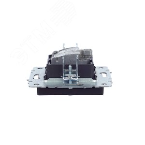 BRITE Розетка двойная TV+SAT РТВ/РСп12-БрЧ черный - фото 6