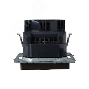 BRITE Розетка с заземлением с защитными шторками 16А с USB A+A 2,1А РЮш10-1-БрТБ бронза - фото 5