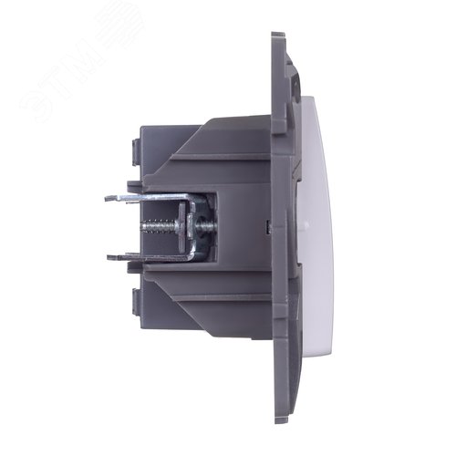 Выключатель 1-клавишный 10АХ перекрестный белый ETIKA - фото 5