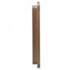 BRITE Рамка 3 поста РУ-3-1-Бр металл шампань RE AL IEK - фото 4