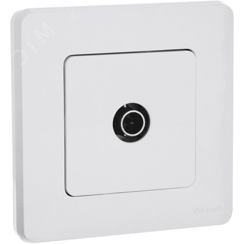 Розетка TV тип звезда белый INSPIRIA - фото 6