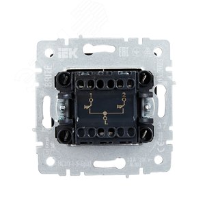 BRITE Выключатель жалюзи 10А ВС10-1-5-БрШ шампань - фото 5