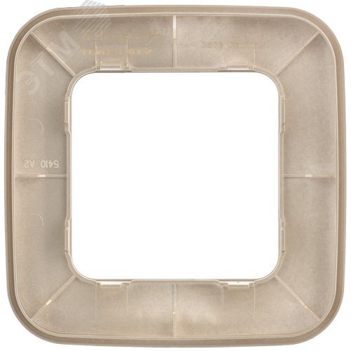 FLITE ARTISTIC Рамка 1-местная РУ-1-А-ФлШ шампань IEK - фото 5