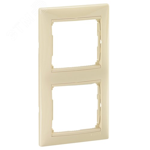Изображение товара Рамка 2-местная финиш слоновая кость VALENA DIY (шт)