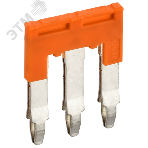 ARMAFIX Перемычка втычная для клемм CX 6мм2 JX6-3PIN IEK - фото 1