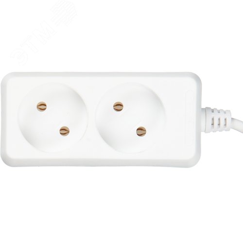 Удлинитель У2 2 места 2Р/1,5 метра 2х0,75мм2 10А/250В - фото 5