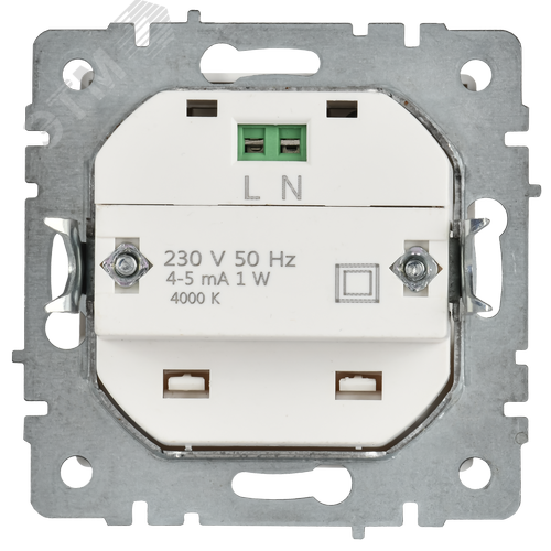 BRITE Подсветка светодиодная встраиваемая ПЛ20-БрАБ арктический белый IEK - фото 5