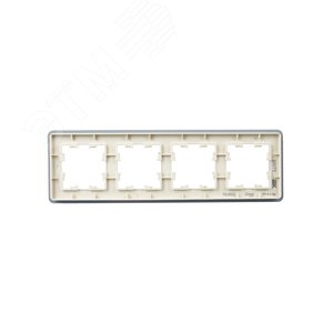 BRITE Рамка 4 поста РУ-4-2-Бр стекло песчаный RE IEK - фото 3