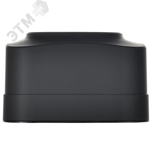 GLORY Розетка 3-местная для открытой установки с заземлением без защитных шторок 16А РС23-3-ХЧм черный матовый IEK - фото 4