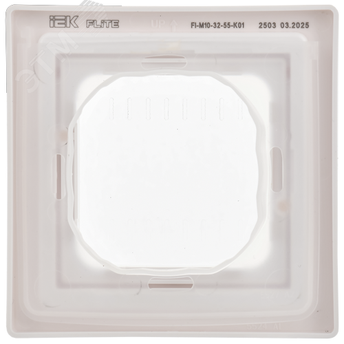 FLITE Рамка 1-местная IP55 Рпро-1-55-ФлБ белый IEK - фото 6