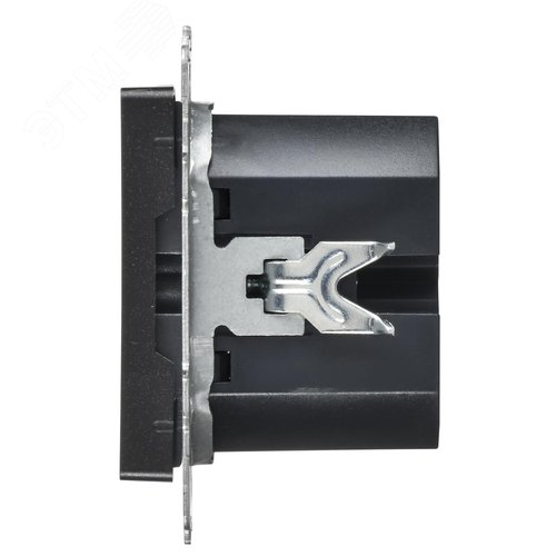 BRITE Розетка USB A+C 45Вт высокоскоростная зарядка РЮ11-2-БрЧ черный IEK - фото 6