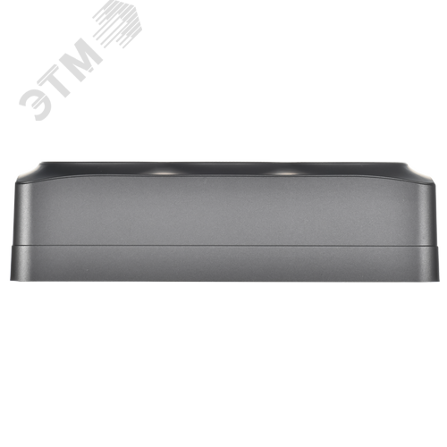 GLORY Розетка 3-местная для открытой установки с заземлением без защитных шторок 16А РС23-3-ХСм сталь матовый IEK - фото 3