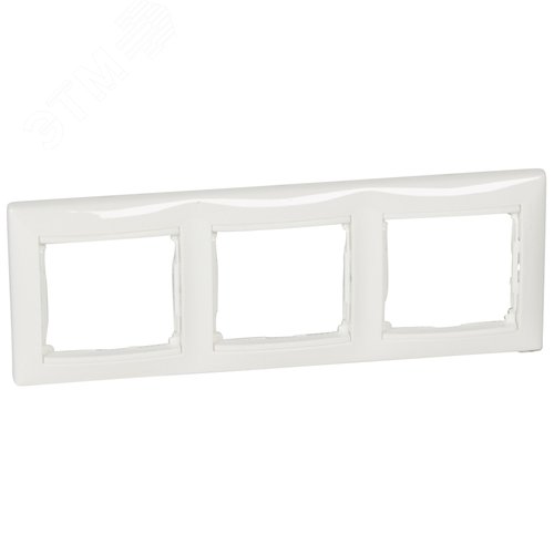 Изображение товара Рамка 3-местная белый VALENA (шт)