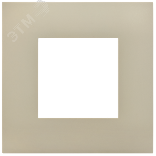 SKANDY Рамка 1-местная SK-F01B бежевый IEK - фото 4