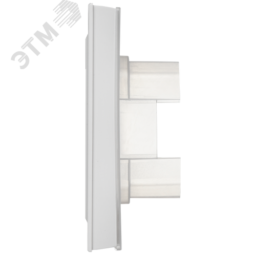 BRITE Рамка 2-местная IP44 РУ-2-БрАБ-44 арктический белый IEK - фото 5