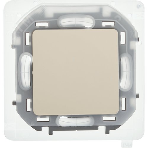 Выключатель 1-клавишный проходной 10АХ IP44 безвинтовое крепление слоновая кость INSPIRIA - фото 6