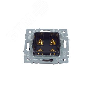 BRITE Аудиорозетка 4 поста РА10-БрТБ темная бронза - фото 5