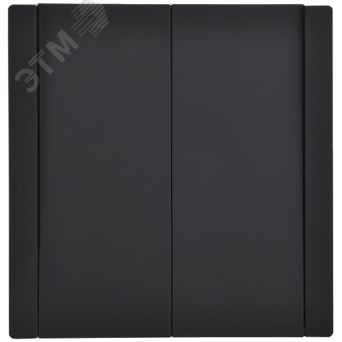 FORTE&PIANO Выключатель 2-клавишный перекрестный 10А FP109 черный IEK - фото 6