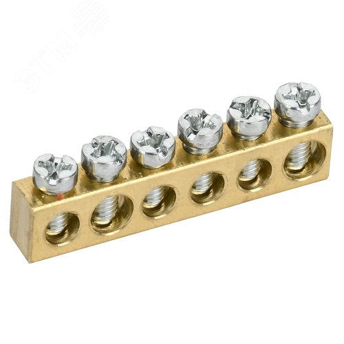 Изображение товара TEKFOR Шина нулевая сечение 6х9 6 отв. IEK (шт)