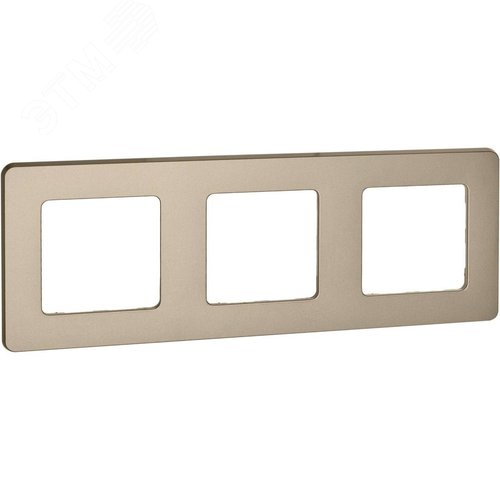 Изображение товара Рамка 3-местная шампань INSPIRIA (шт)