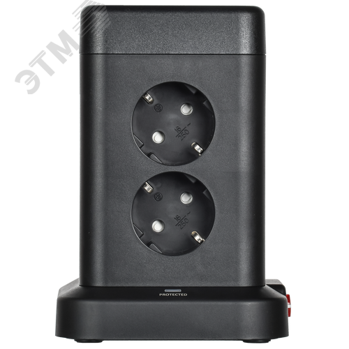 DOMINIC Удлинитель У08K 8 мест 2P+PE 1,5м 3х1,0мм2 16А/250В USB A+C 20Вт черный IEK - фото 10