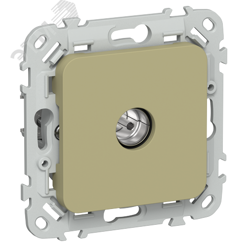 Изображение товара FLITE Розетка TV экранированная оконечная тип M РТВм-1-1-1-ФлО оливковый IEK (шт)