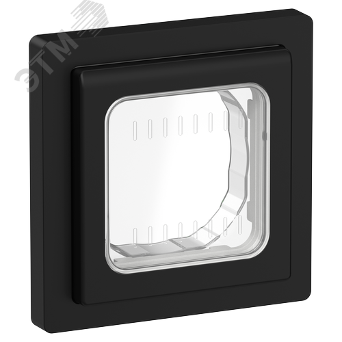 Изображение товара FLITE Рамка 1-местная IP55 Рпро-1-55-ФлЧ черный IEK (шт)