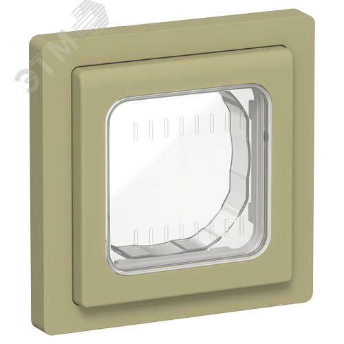 Изображение товара FLITE Рамка 1-местная IP55 Рпро-1-55-ФлО оливковый IEK (шт)