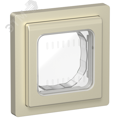 Изображение товара FLITE Рамка 1-местная IP55 Рпро-1-55-ФлШ шампань IEK (шт)